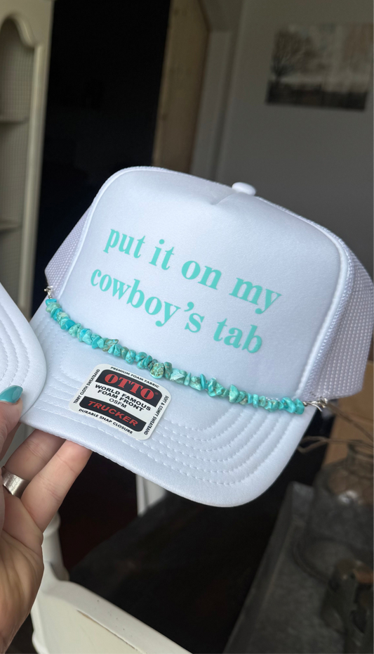 Put It On My Cowboy’s Tab W/ Chain