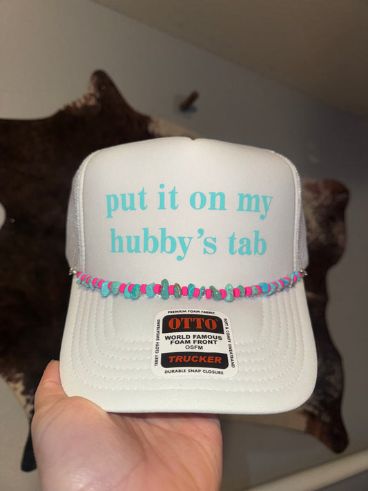 Put it on my hubby’s tab W/ Chain