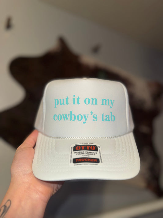 Put It On My Cowboy’s Tab